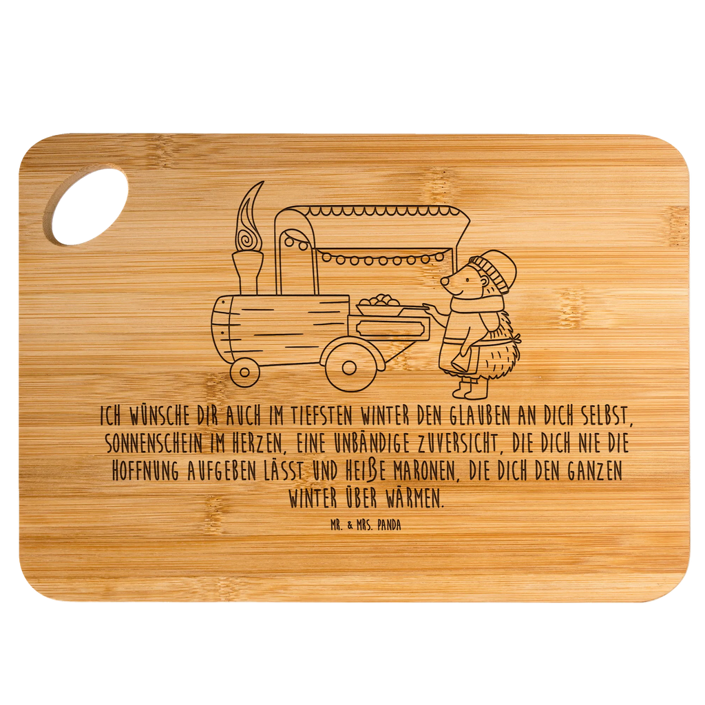 Bambus - deska do krojenia Jeż kasztany Hackbrett, Servierbrett, Schneidebrett, Küchenbrett, Frühstücksbrett, Holzbrettchen, Holzbrett, Brett, Winter, Weihnachten, Weihnachtsdeko, Nikolaus, Advent, Heiligabend, Wintermotiv, Weihnachtsmarkt, Duft, Maronen, Kastanien