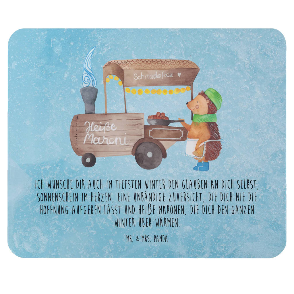 Mouse mat hedgehog Chestnuts Study, fun, Student, Pad, Print, Mouse Pad, mousepad, Motif, Office, Work, PC, Gift, saying, Mouse, Winter, Christmas, Christmas time, snow