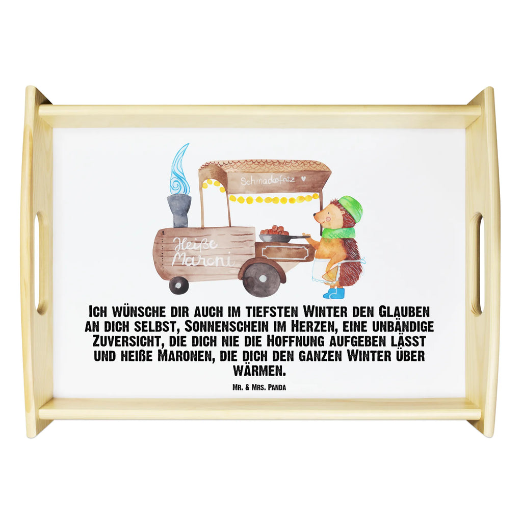 Serving tray hedgehog Chestnuts Küchentablett, Dekotablett, Serviertablett, Tablett, Frühstückstablett, Holztablett, Winter, Weihnachten, Weihnachtsdeko, Nikolaus, Advent, Heiligabend, Wintermotiv, Kastanien, Maronen, Duft, Weihnachtsmarkt