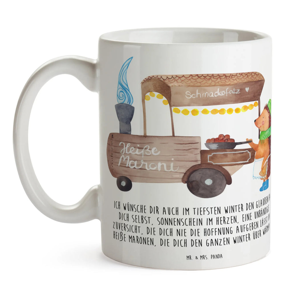 Kubek Jeż kasztany Geschenktasse, Tasse, Tasse mit Zitaten, Bürotasse, Tasse mit Motiven, Keramiktasse, Kaffeetasse, Teetasse, Porzellantasse, Winter, Weihnachten, Weihnachtsdeko, Nikolaus, Advent, Heiligabend, Wintermotiv, Duft, Maronen, Weihnachtsmarkt, Kastanien