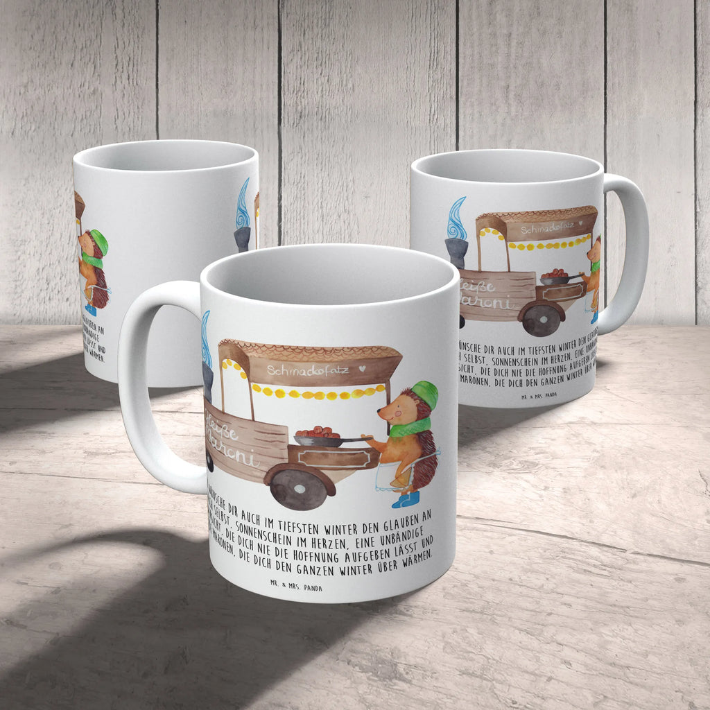 Kubek Jeż kasztany Geschenktasse, Tasse, Tasse mit Zitaten, Bürotasse, Tasse mit Motiven, Keramiktasse, Kaffeetasse, Teetasse, Porzellantasse, Winter, Weihnachten, Weihnachtsdeko, Nikolaus, Advent, Heiligabend, Wintermotiv, Duft, Maronen, Weihnachtsmarkt, Kastanien