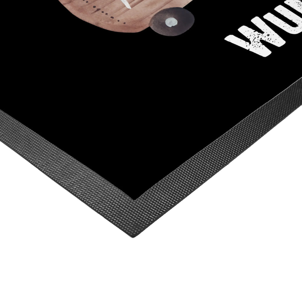 Personalized doormat hedgehog Chestnuts Winter, Christmas, Christmas time, snow