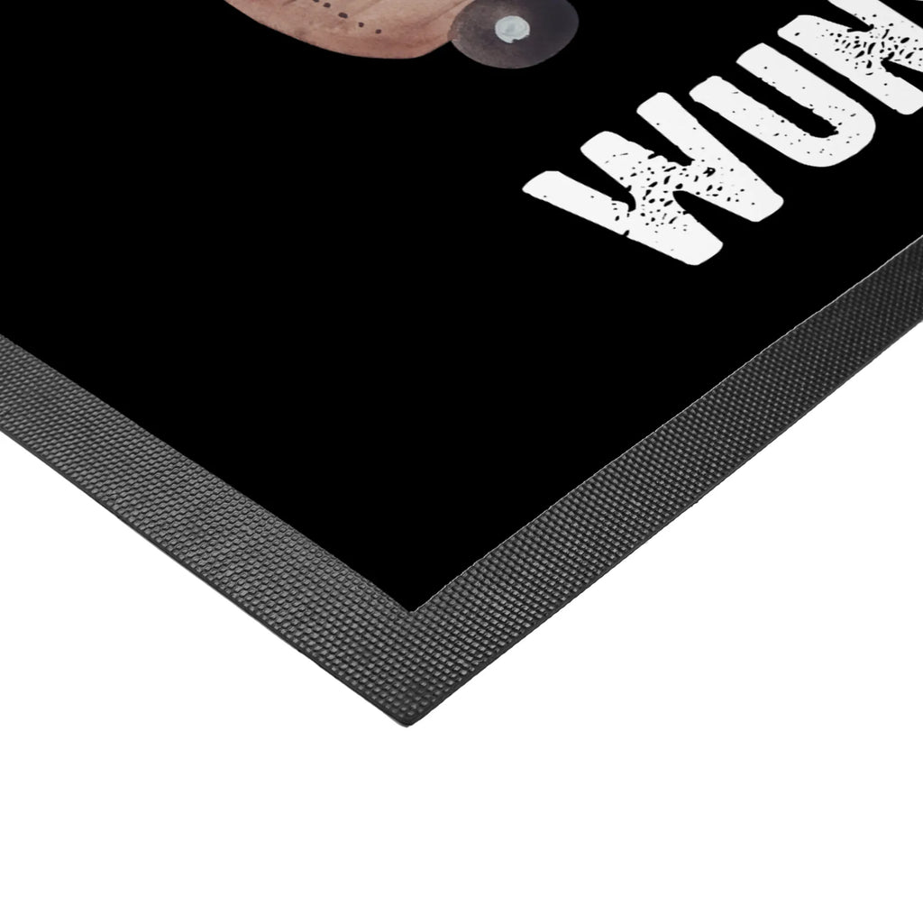 Personalized doormat hedgehog Chestnuts Winter, Christmas, Christmas time, snow