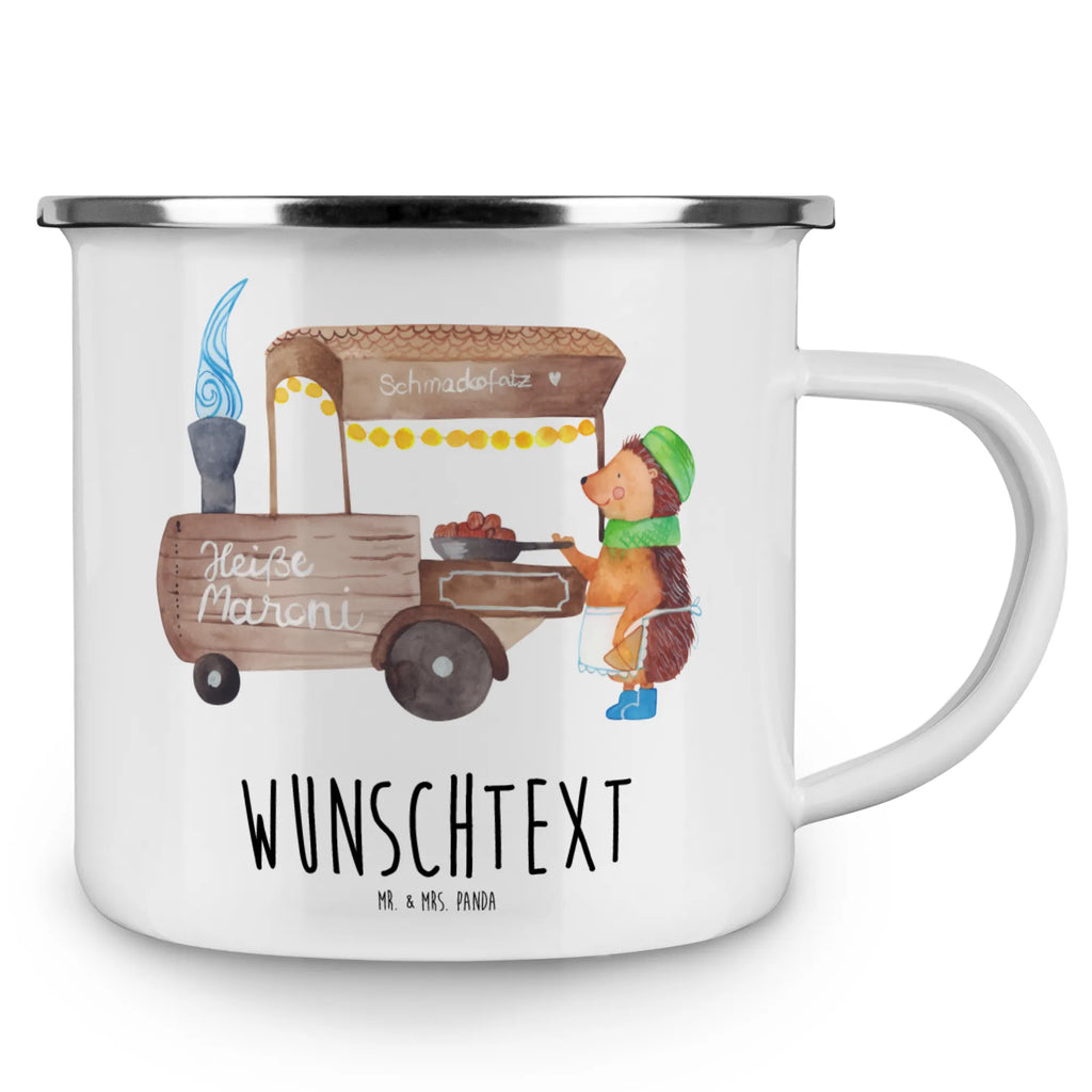 Personalisierte Emaille Tasse Igel Maronen tasse mit namen, Namenstasse, tassen bedrucken, tasse bedrucken, personalisierte tasse, Campinggeschirr personalsisert, personalisierte tassen, Campingtasse personalisiert, Emaille Tasse personalisiert, Campingtasse bedrucken, Emaille Tasse mit Namen, tasse selbst gestalten, Winter, Weihnachten, Weihnachtsdeko, Nikolaus, Advent, Heiligabend, Wintermotiv, Weihnachtsmarkt, Kastanien, Maronen, Duft