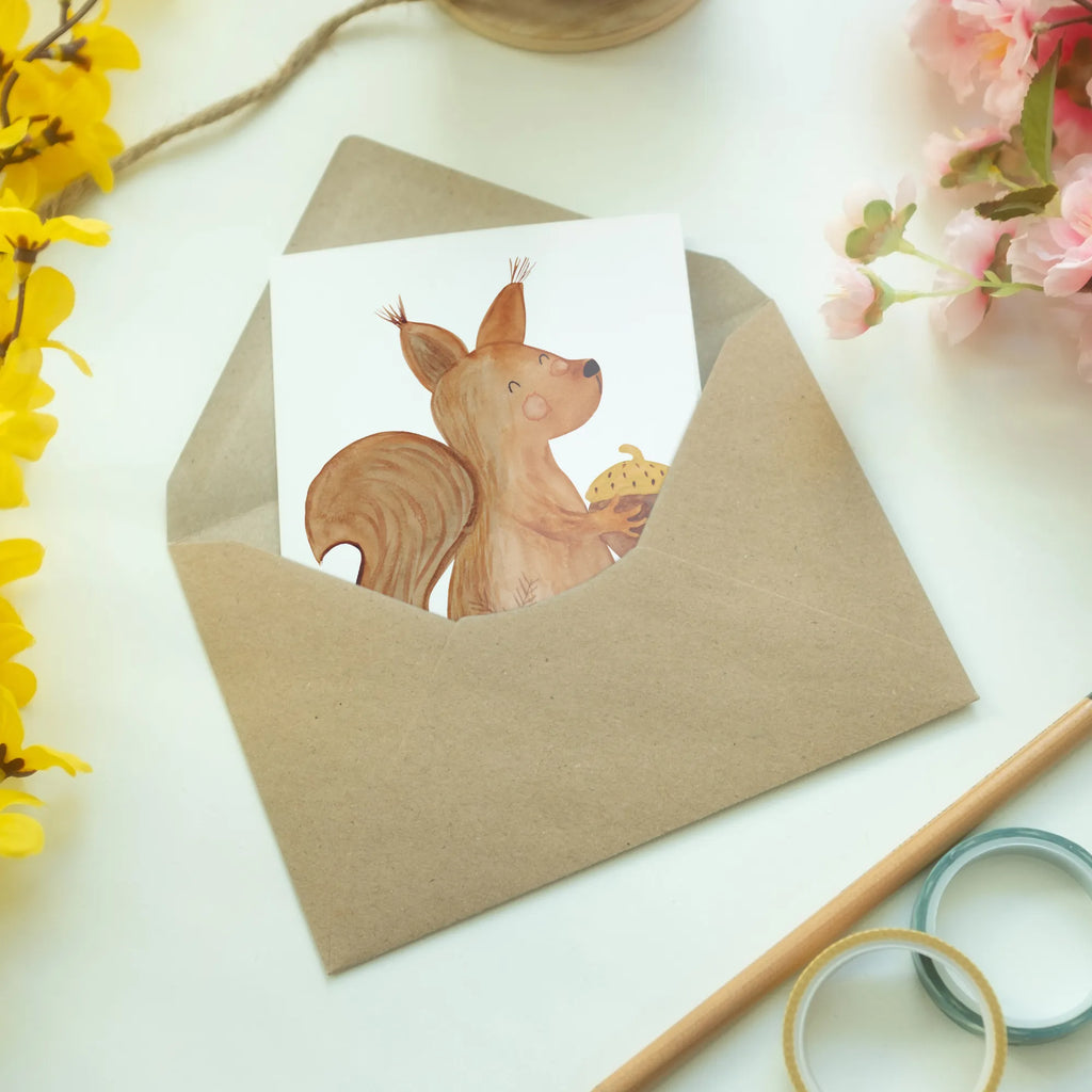 Grußkarte Eichhörnchen Weihnachten Klappkarte, Karte, Grußkarte, Glückwunschkarte, Geburtstagskarte, Einladungskarte, Hochzeitskarte, Ansichtskarten, Winter, Weihnachten, Weihnachtsdeko, Nikolaus, Advent, Heiligabend, Wintermotiv, Frohes neues Jahr, Neujahr, Frohe Weihnachten, Weihnachtsgruß, Guten Rutsch, Weihnachtsmotiv, Vogel