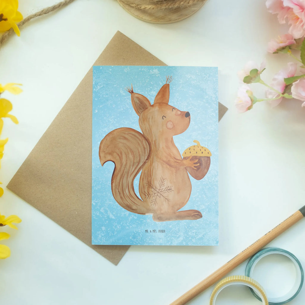 Grußkarte Eichhörnchen Weihnachten Klappkarte, Karte, Grußkarte, Glückwunschkarte, Geburtstagskarte, Einladungskarte, Hochzeitskarte, Ansichtskarten, Winter, Weihnachten, Weihnachtsdeko, Nikolaus, Advent, Heiligabend, Wintermotiv, Frohes neues Jahr, Neujahr, Frohe Weihnachten, Weihnachtsgruß, Guten Rutsch, Weihnachtsmotiv, Vogel