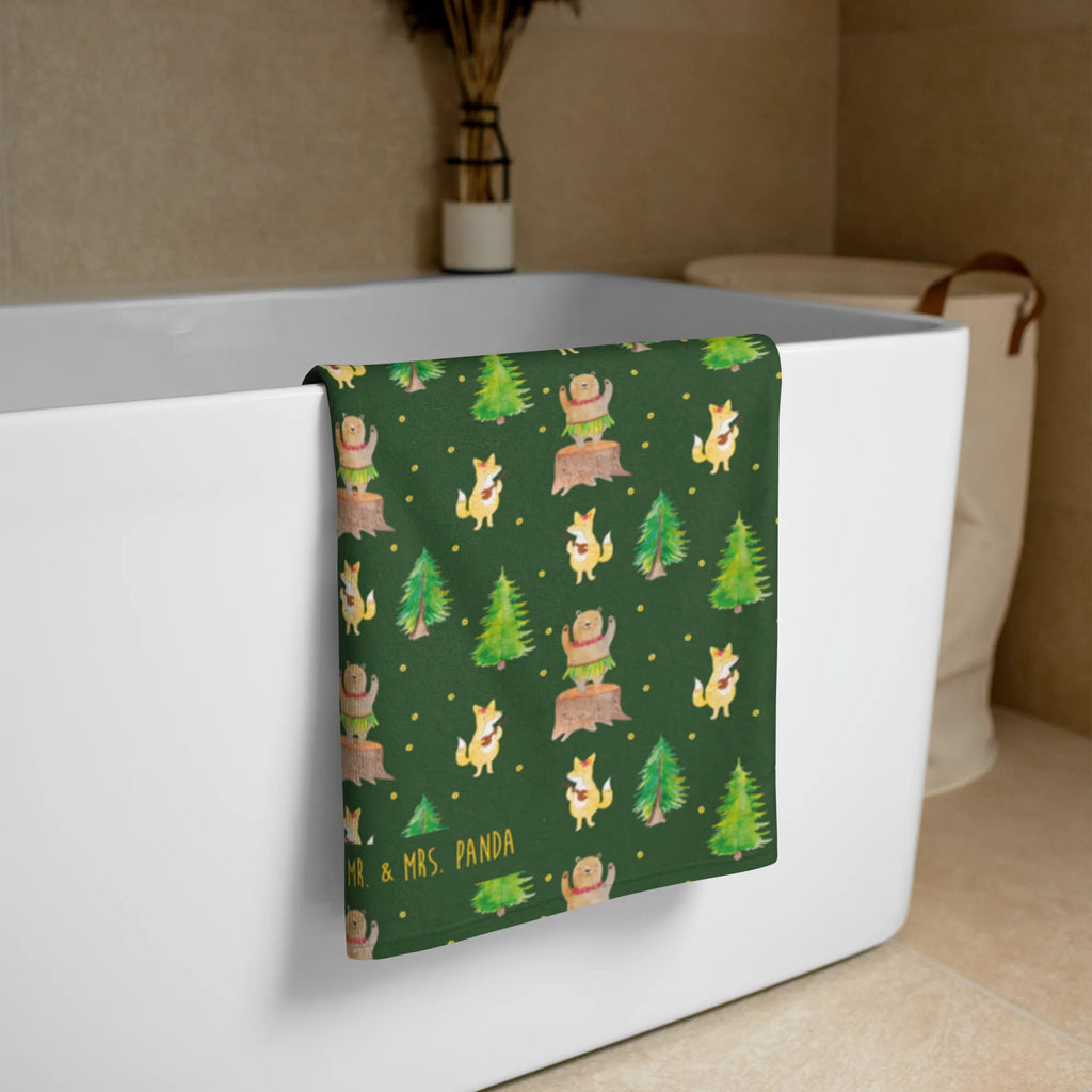 XL bath towel forest animals Aloha extra large swim towel, luxury bath sheet, oversized towel, XL bath towel, spa towel, large beach towel, small animals, cute, funny, cute animal motives, hand drawn, small world, funny sayings, good mood, happy, gifts, gift ideas, special gifts, animal lover, card, laughter, rabbit, bear, aloha, dancing, forest, hedgehog, forest animals, life, music