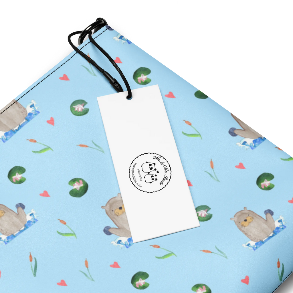 Handbag otter Stone fashion bags, tote bag, messenger bag, women's handbags, crossbody bag, purse, leather handbag, satchel, clutch, handbag, designer handbag, shoulder bag, otter, marten, sea otter, European otter, water mammal, aquatic animal, baby otter, predator, water, otter gifts, animal lover, gift ideas for animal lovers, animal, mammal, water animal, gifts for people in love, Otter Sea Otter Lake Otter