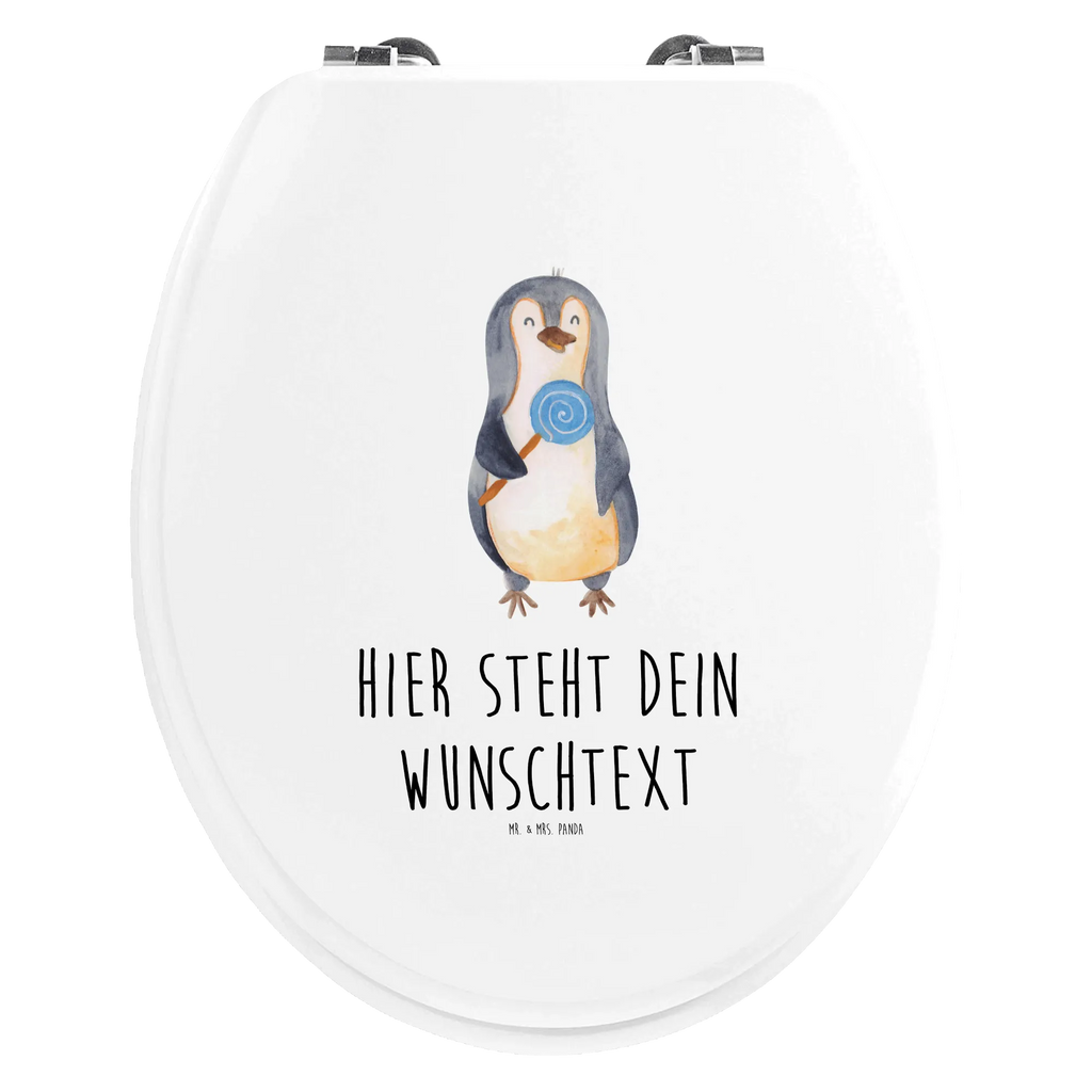 Personalized Toilet Seat Design Penguin lollipop Penguin, North Pole, Winter, Penguins, penguins, slogan, candy, crook, rebel, bullshit, lollipop, hoodlum