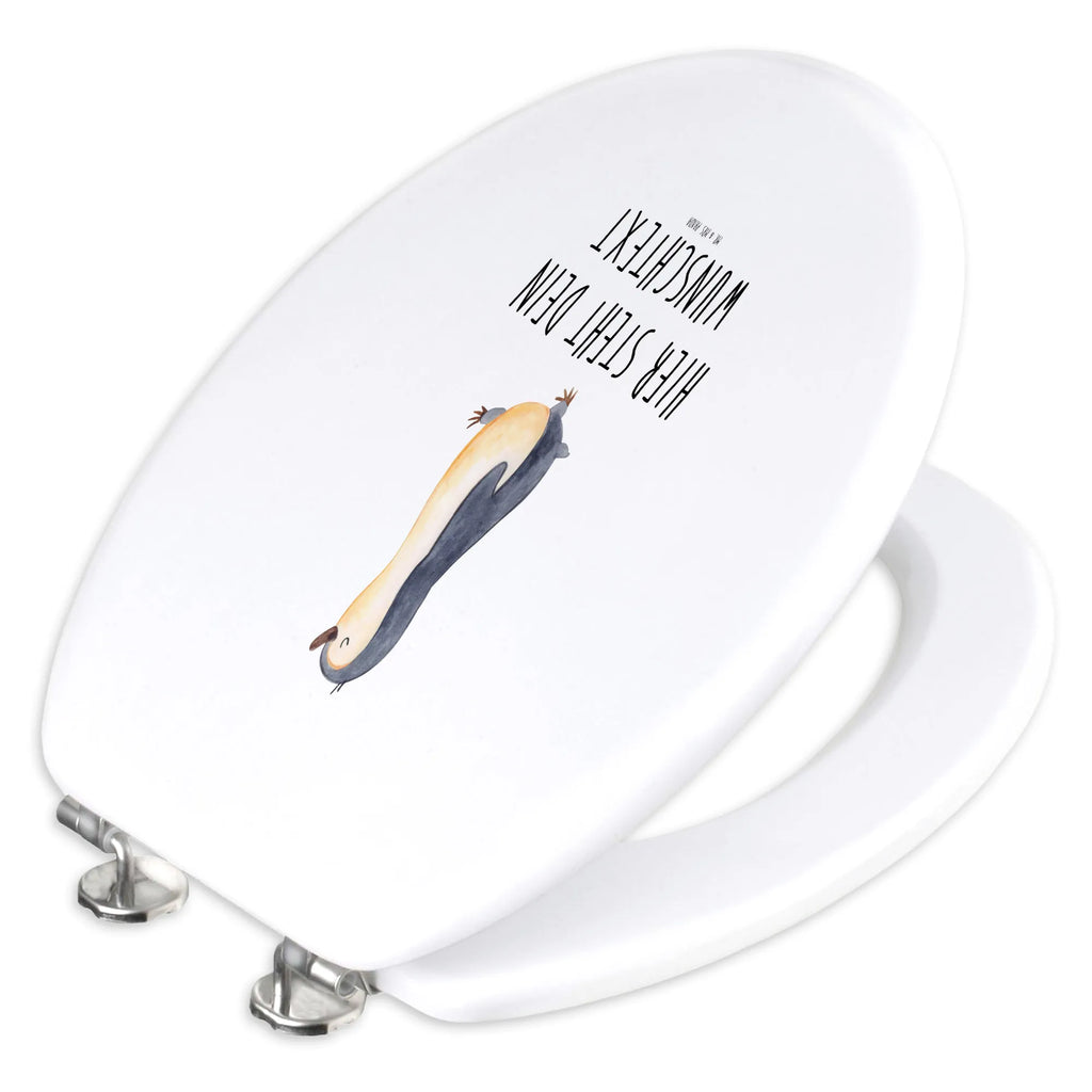 Personalized Toilet Seat Design Penguin march Penguin, North Pole, Winter, Penguins, early riser, brother, penguin, penguins, family, sister, late riser
