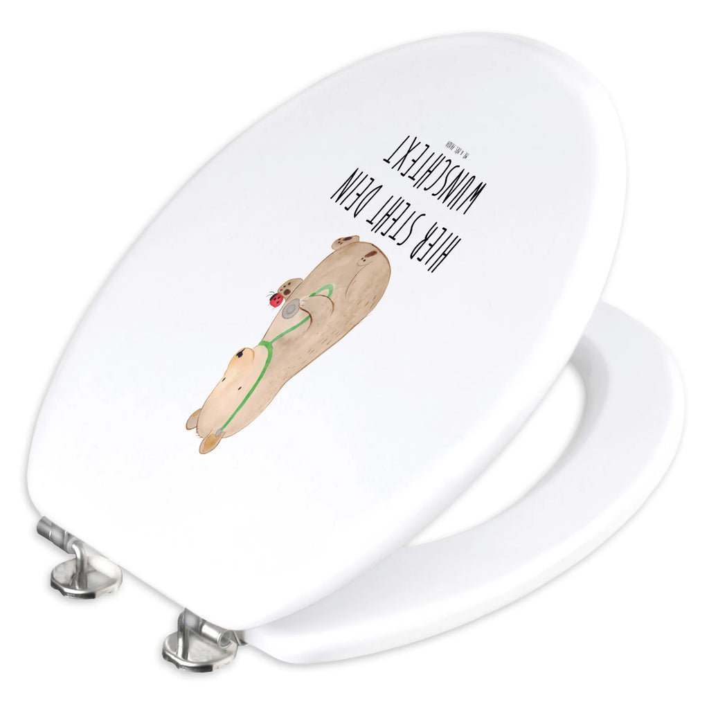 Personalisierter WC Sitz Motiv Bär Arzt Personalisierter Toilettendeckel, Toilettendeckel mit Namen, Personalisierter Klodeckel, Personalisierte Klobrille, Personalisierter WC-Sitz, WC Sitz mit Namen, Bär, Teddy, Teddybär, Ärztin, Professor, Arzt, Doktorin, Doktor, Professorin