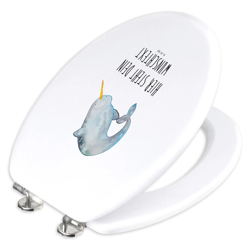 Personalized Toilet Seat Design Narwhal Seafood, aquatic animals, ocean, sea, fish, shells, corals, reef, whale, narwhal, sea urchin, lobster, platypus, turtle, manatee, crocodile, orca, shrimp, gifts for seafood lovers, water world, underwater animals, underwater world, vacation, deep sea, seafood fans, gift ideas, seafood decoration, seafood posters, cleaning, bachelorette, Narwhal, cleaning up, housewife, nursery