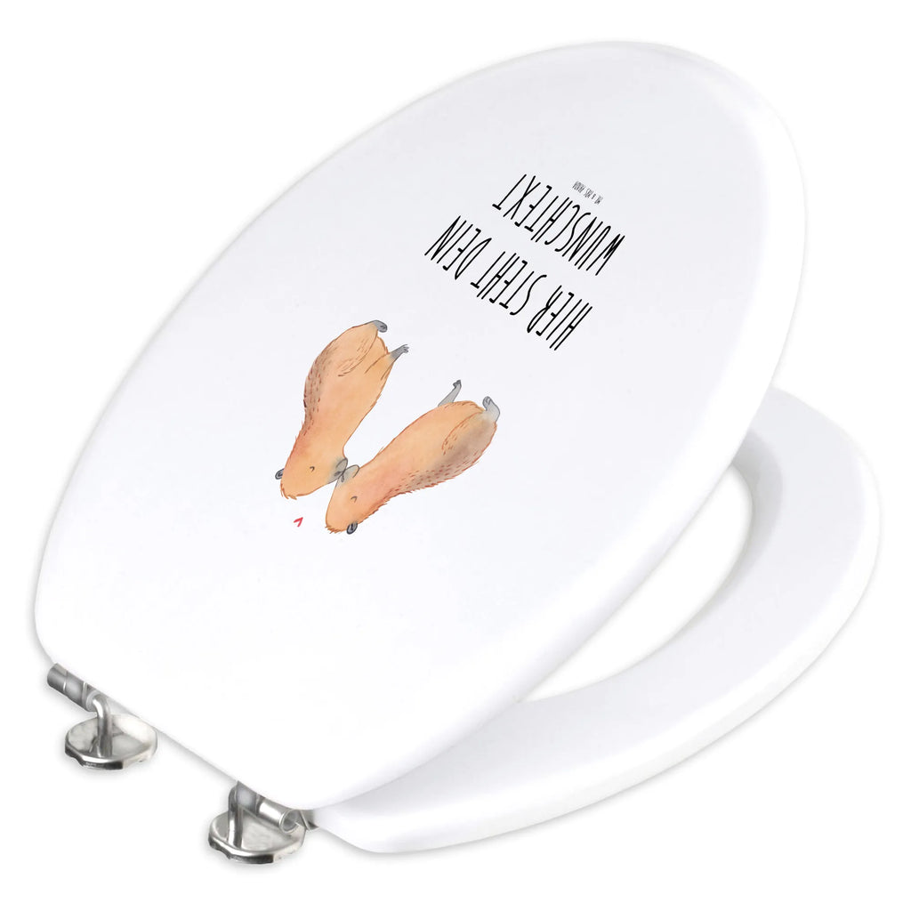 Personalizowany motyw deski WC kapibara miłość Motywy zwierzęce, dobra energia, zabawne powiedzonka, zwierzęta