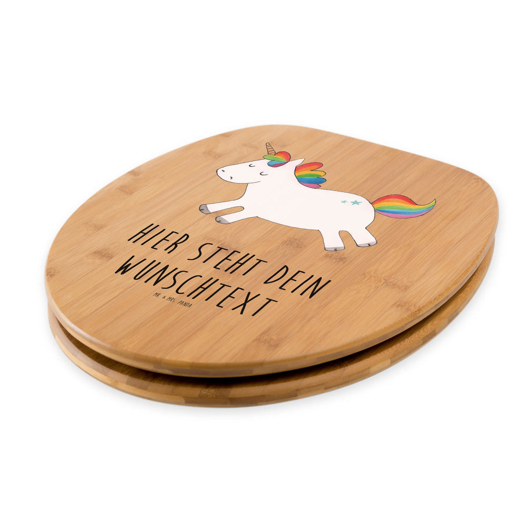 Personalisierter WC Sitz Motiv Einhorn Happy Personalisierter Toilettendeckel, WC Sitz mit Namen, Toilettendeckel mit Namen, Personalisierter WC-Sitz, Personalisierter Klodeckel, Personalisierte Klobrille, Einhorn, Einhörner, Einhorn Deko, Unicorn, Lächeln, Spaß, spannend, fröhlich, Freude, Lachen, Lebensfreude, glücklich, witzig