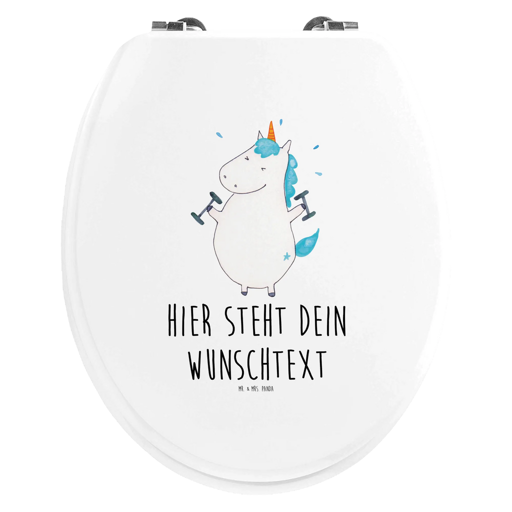 Personalisierter WC Sitz Motiv Einhorn Fitness WC Sitz mit Namen, Personalisierter Toilettendeckel, Personalisierter WC-Sitz, Personalisierte Klobrille, Toilettendeckel mit Namen, Personalisierter Klodeckel, Einhorn, Einhörner, Einhorn Deko, Unicorn, Gym, Diät, Abnehmen, Sixpack, Fitnessstudio, Fitness, Geräte, Sport, Pumpen