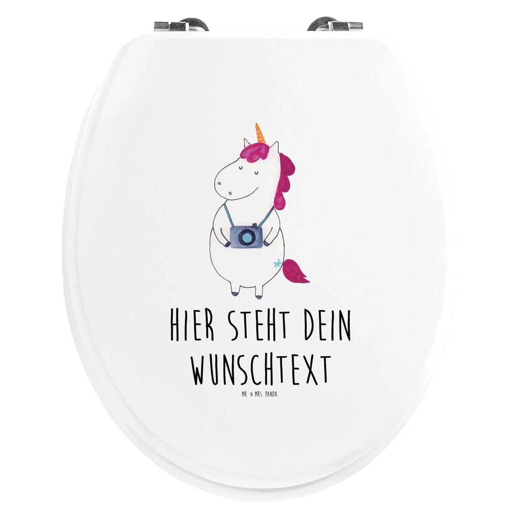 Personalisierter WC Sitz Motiv Einhorn Fotograf Personalisierte Klobrille, Toilettendeckel mit Namen, Personalisierter WC-Sitz, WC Sitz mit Namen, Personalisierter Toilettendeckel, Personalisierter Klodeckel, Einhorn, Einhörner, Einhorn Deko, Unicorn, Kurztrip, Weltreise, Tourist, Reisen, Fotografie, Weltenbummler, Urlaub, Reise, Städtereise, Kamera, Fotograf