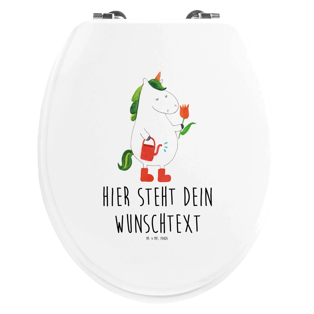 Personalisierter WC Sitz Motiv Einhorn Gärtner Toilettendeckel mit Namen, Personalisierter Klodeckel, WC Sitz mit Namen, Personalisierter WC-Sitz, Personalisierte Klobrille, Personalisierter Toilettendeckel, Einhorn, Einhörner, Einhorn Deko, Unicorn, Stiefel, Giesskanne, Garten, Freude, Gießkanne, Freundin, Blume, Lebenslust, Luftballon