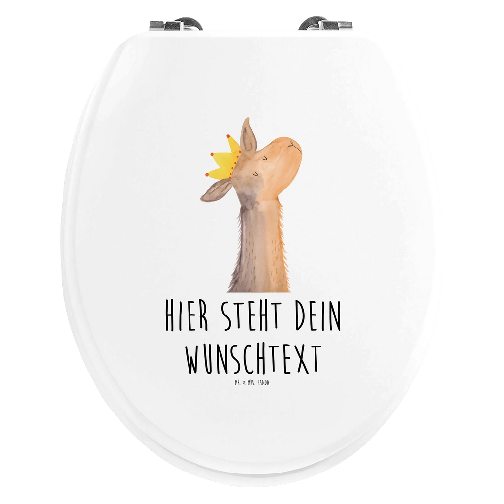 Personalized Toilet Seat Design llama head king Llama, llama, alpaca, trendy animal, queen, king, office colleague, dad, lama, lamas, boss, supervisor, mum, girlfriend, high school graduation, colleague