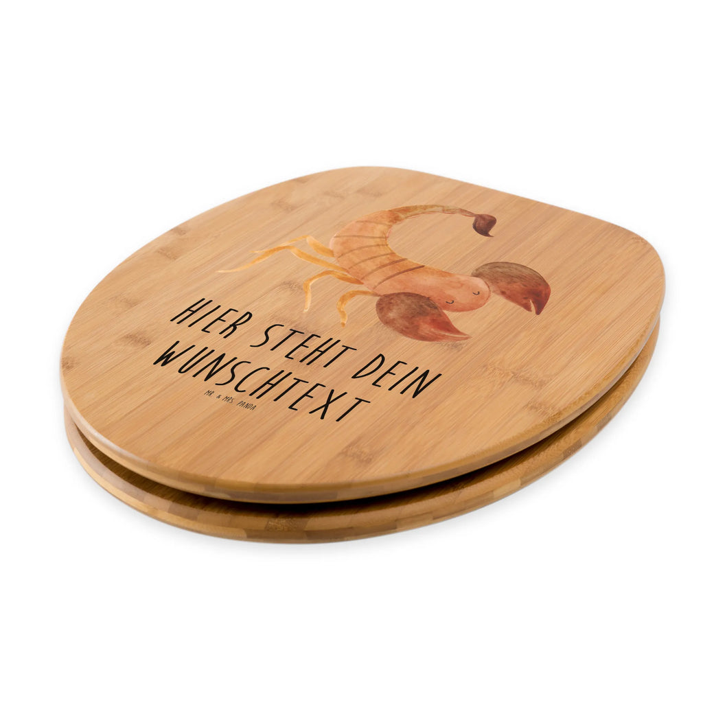 Personalizowany motyw deski WC znak zodiaku Skorpion Znak zodiaku, gwiazdozbiór, horoskop, astrologia, ascendent