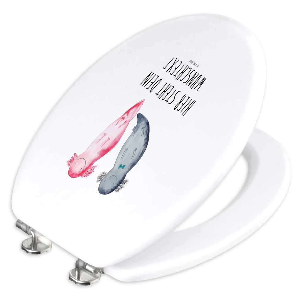 Personalisierter WC Sitz Motiv Axolotl Axel+Lotte Personalisierter WC-Sitz, Toilettendeckel mit Namen, Personalisierte Klobrille, Personalisierter Toilettendeckel, Personalisierter Klodeckel, WC Sitz mit Namen, Axolotl, Molch, Ehemann, Lurch, Jahrestag, Liebesbeweis, Verlobter, Freund, Axolot, Lurche, Liebe, große Liebe, Schwanzlurch, Valentinstag