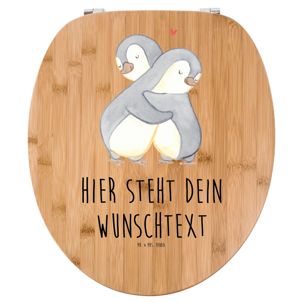 Personalisierter WC Sitz Motiv Pinguine Kuscheln Toilettendeckel mit Namen, WC-Deckel, Personalisierter Klodeckel, Personalisierter Toilettendeckel, Personalisierter WC-Sitz, WC Sitz mit Namen, Toilettensitz, Personalisierte Klobrille, Freundin, Freund, Liebe, Liebesgeschenk, Jahrestag, Verlobung, Partner, Ehemann, Ehefrau, Heiraten, Heiratsantrag, Hocheitstag, für Ehemann, Geschenk für Partner, Valentinstag, Mitbringsel, für Männer, Geschenk für Frauen, Geschenk für Freundin, Liebesbeweis, Hochzeitstag