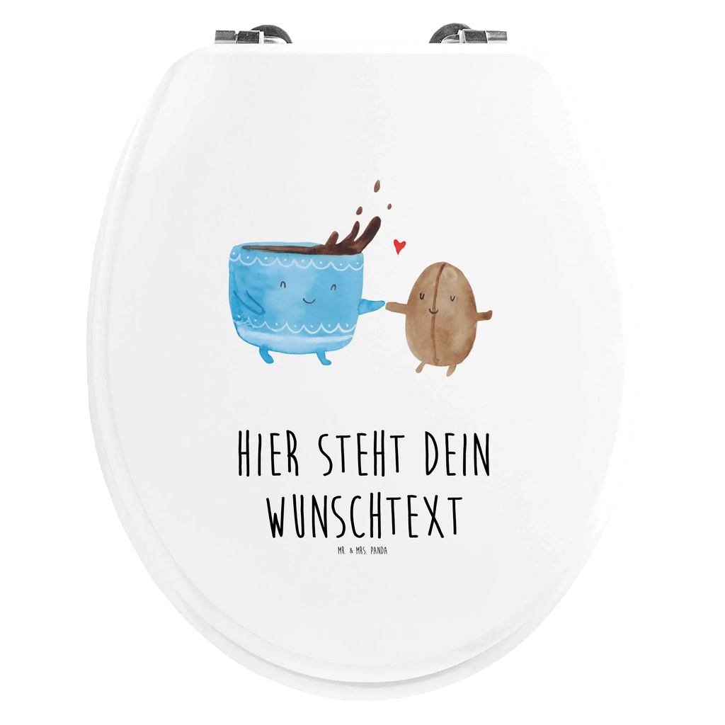 Personalized Toilet Seat Design Coffee Bean small animals, cute, funny, cute animal motives, hand drawn, small world, funny sayings, good mood, happy, gifts, gift ideas, special gifts, animal lover, card, Coffee, happiness, coffee bean, satisfaction, pleasure