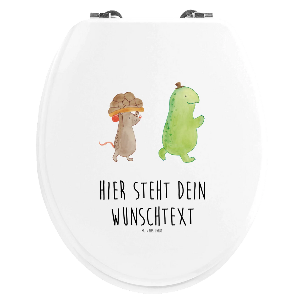 Personalized Toilet Seat Design tortoise Mouse Personalisierter Toilettendeckel, Personalisierte Klobrille, Personalisierter WC-Sitz, WC Sitz mit Namen, Personalisierter Klodeckel, Toilettendeckel mit Namen, Schildkröte, Freunde, beste Freundinnen, Maus, beste Freunde, Freundinnen