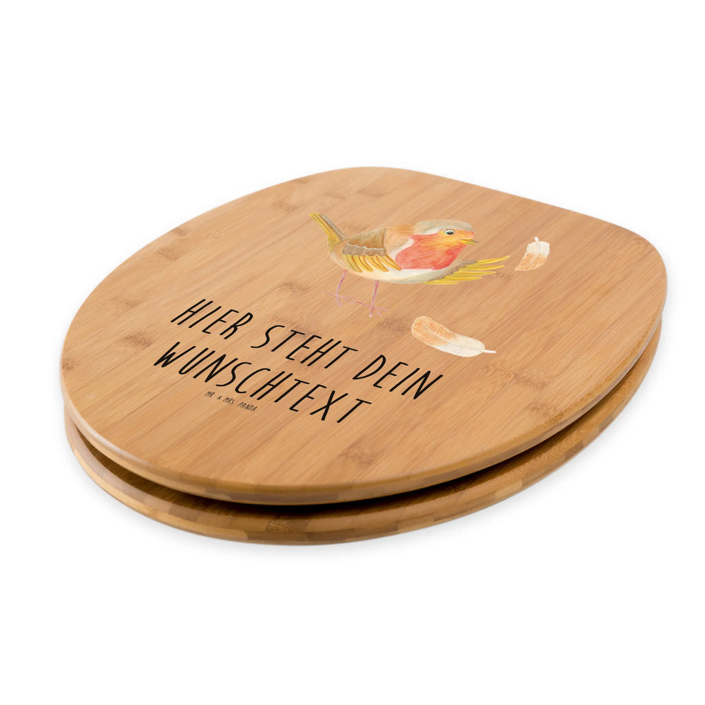 Personalized Toilet Seat Design robin feathers small animals, cute, funny, cute animal motives, hand drawn, small world, funny sayings, good mood, happy, gifts, gift ideas, special gifts, animal lover, card, What if i fall, flying, motivation pictures, bird, slogan courage, robin, motivation slogans, slogan motivation