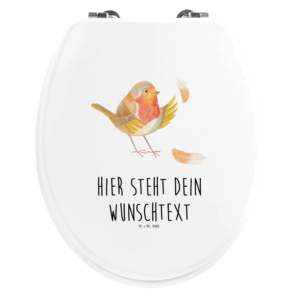 Personalized Toilet Seat Design robin feathers small animals, cute, funny, cute animal motives, hand drawn, small world, funny sayings, good mood, happy, gifts, gift ideas, special gifts, animal lover, card, What if i fall, flying, motivation pictures, bird, slogan courage, robin, motivation slogans, slogan motivation