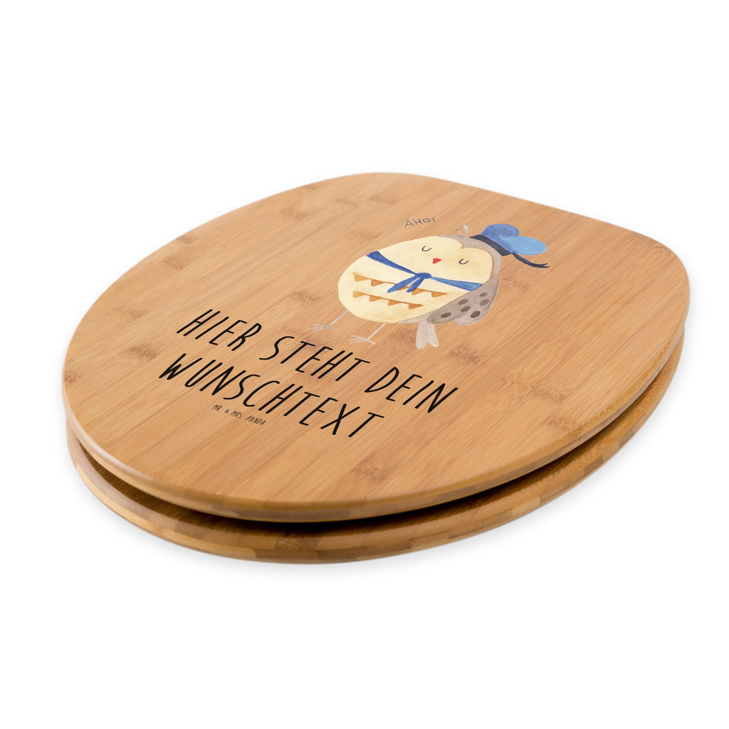 Personalisierter WC Sitz Motiv Eule Matrosen Personalisierter Klodeckel, Toilettendeckel mit Namen, WC-Deckel, WC Sitz mit Namen, Personalisierte Klobrille, Personalisierter WC-Sitz, Toilettensitz, Personalisierter Toilettendeckel, Eule, Matrose, Freundin, Eule Spruch, Ehe, Hochzeitstag Geschenk, Heimathafen, Seefahrer, Owl, Wortspiel Lustig, Eule Deko