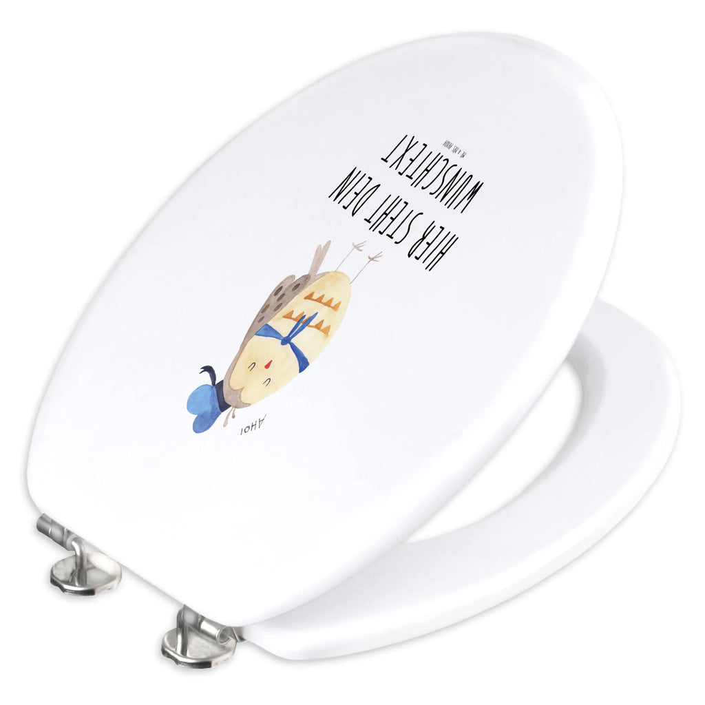 Personalisierter WC Sitz Motiv Eule Matrosen Personalisierter Klodeckel, Toilettendeckel mit Namen, WC-Deckel, WC Sitz mit Namen, Personalisierte Klobrille, Personalisierter WC-Sitz, Toilettensitz, Personalisierter Toilettendeckel, Eule, Matrose, Freundin, Eule Spruch, Ehe, Hochzeitstag Geschenk, Heimathafen, Seefahrer, Owl, Wortspiel Lustig, Eule Deko