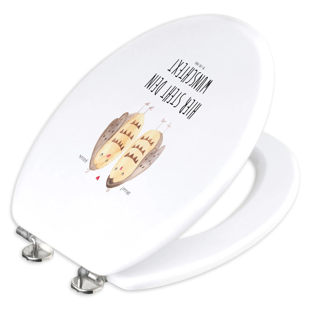 Personalizowany motyw deski WC sowy miłość Sowa