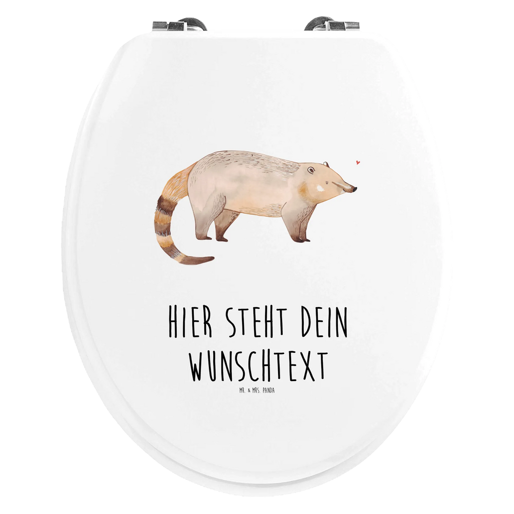 Personalizowany motyw deski WC Nosacz Motywy zwierzęce, dobra energia, zabawne powiedzonka, zwierzęta