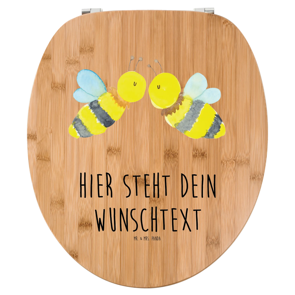Personalisierter WC Sitz Motiv Biene Liebe WC Sitz mit Namen, Personalisierte Klobrille, Personalisierter Toilettendeckel, Personalisierter Klodeckel, Toilettendeckel mit Namen, Personalisierter WC-Sitz, Biene, Wespe, Hummel