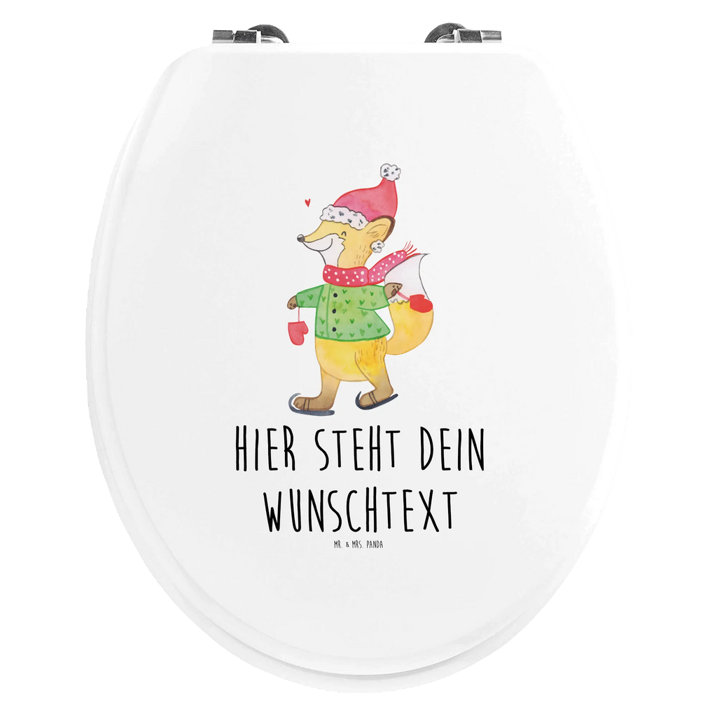 Personalized Toilet Seat Design Fox skates Toilettendeckel mit Namen, Personalisierte Klobrille, Personalisierter Toilettendeckel, Toilettensitz, Personalisierter WC-Sitz, WC Sitz mit Namen, Personalisierter Klodeckel, WC-Deckel, Weihnachten, Winter, Weihnachtsdeko, Nikolaus, Advent, Heiligabend, Wintermotiv, Weihnachtsmann, Tannenbaum, Weihnachtszeit, Weihnachtsbaum, Weihnachtstage