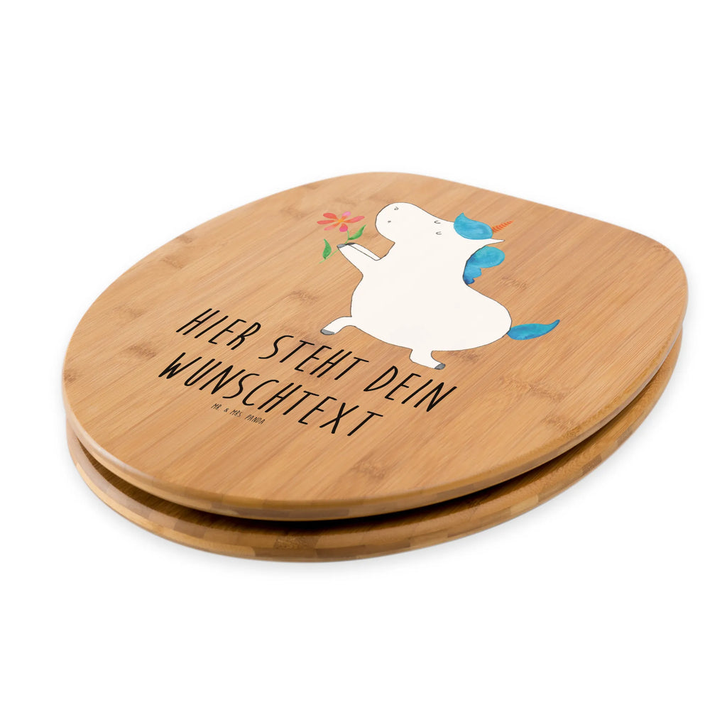 Personalizowany motyw deski WC jednorożec kwiat Jednorożec, jednorożce, dekoracje jednorożca, jednorożec