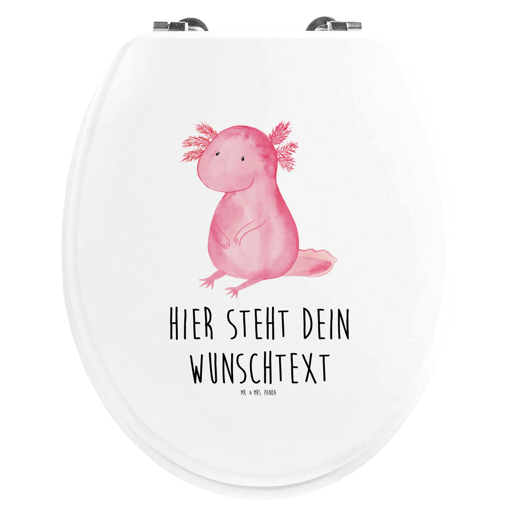 Personalisierter WC Sitz Motiv Axolotl Personalisierter Toilettendeckel, WC-Deckel, Personalisierter WC-Sitz, WC Sitz mit Namen, Personalisierte Klobrille, Toilettensitz, Personalisierter Klodeckel, Toilettendeckel mit Namen, Axolotl, Molch, Axolot, Liebe, Lebensstil, Weisheit, Lebensweisheit, Fröhlich, Vergnügt, Zufrieden, Freundin