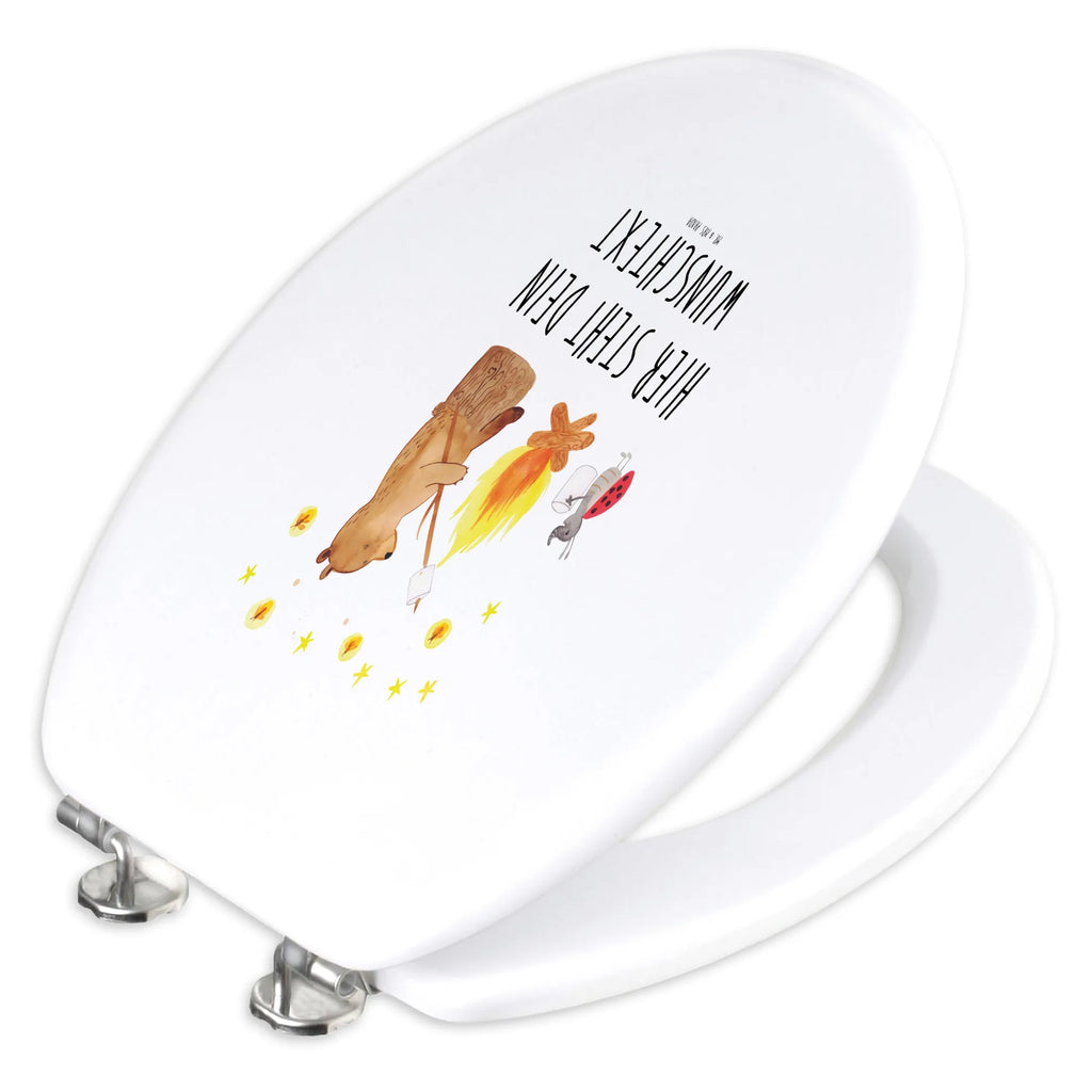 Personalisierter WC Sitz Motiv Bär & Marienkäfer Lagerfeuer WC Sitz mit Namen, Toilettensitz, Personalisierter Klodeckel, Personalisierte Klobrille, WC-Deckel, Personalisierter Toilettendeckel, Personalisierter WC-Sitz, Toilettendeckel mit Namen, Teddy, Bär, Teddybär, Lagerfeuer