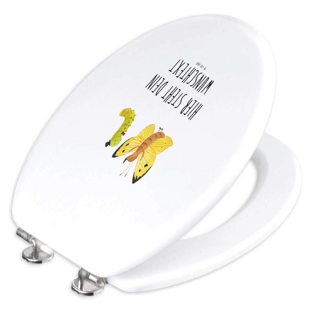 Personalizowany motyw deski WC gąsienica motyl Motywy zwierzęce, dobra energia, zabawne powiedzonka, zwierzęta