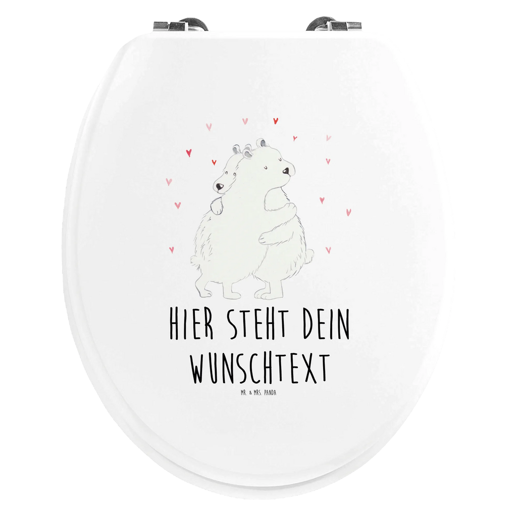 Personalizowany motyw deski WC Niedźwiedź polarny obejmować Personalisierter WC-Sitz, WC-Deckel, Personalisierter Toilettendeckel, Toilettensitz, Personalisierter Klodeckel, Personalisierte Klobrille, WC Sitz mit Namen, Toilettendeckel mit Namen, Lustige Sprüche, Tiere, Tiermotive, Gute Laune