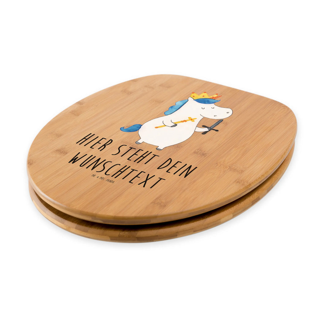 Personalizowany motyw deski WC jednorożec Król z mieczem Jednorożec, jednorożce, dekoracje jednorożca, jednorożec