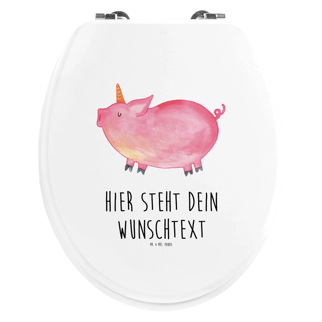 Personalisierter WC Sitz Motiv Einhorn Schweinhorn Personalisierter WC-Sitz, Personalisierter Toilettendeckel, Personalisierter Klodeckel, Toilettendeckel mit Namen, WC Sitz mit Namen, Personalisierte Klobrille, Einhorn, Einhörner, Einhorn Deko, Unicorn, english, Pig, geschenk, funny, Spruch, englisch, Schweinhorn, witzig. lustig, Spaß, Schwein, Bauer, Party, Piggy