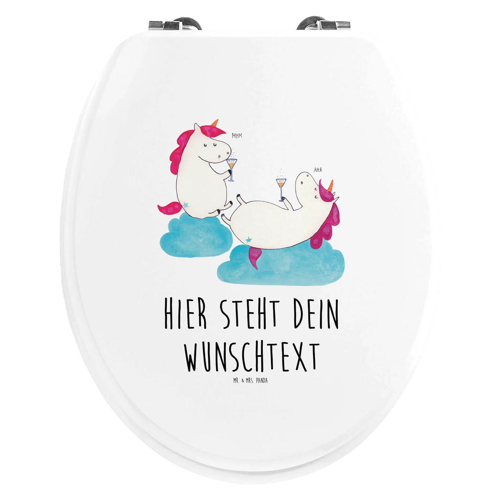 Personalizowany motyw deski WC jednorożec szampan Personalisierte Klobrille, Personalisierter Klodeckel, Personalisierter Toilettendeckel, Toilettendeckel mit Namen, Toilettensitz, Personalisierter WC-Sitz, WC-Deckel, WC Sitz mit Namen, Unicorn, Einhorn, Einhörner, Einhorn Deko, Anstoßen, Freundinnen, Sekt, Korken, Spaß, BFF, Mädelsabend, Party, Beste, Freundin