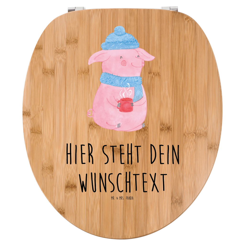 Personalisierter WC Sitz Motiv Lallelndes Glühschwein WC Sitz mit Namen, Toilettendeckel mit Namen, Personalisierte Klobrille, Personalisierter WC-Sitz, Personalisierter Klodeckel, Personalisierter Toilettendeckel, Winter, Weihnachten, Weihnachtsdeko, Nikolaus, Advent, Heiligabend, Wintermotiv, Weihnachtsmarkt, Spruch, Glühwein, Betrunken