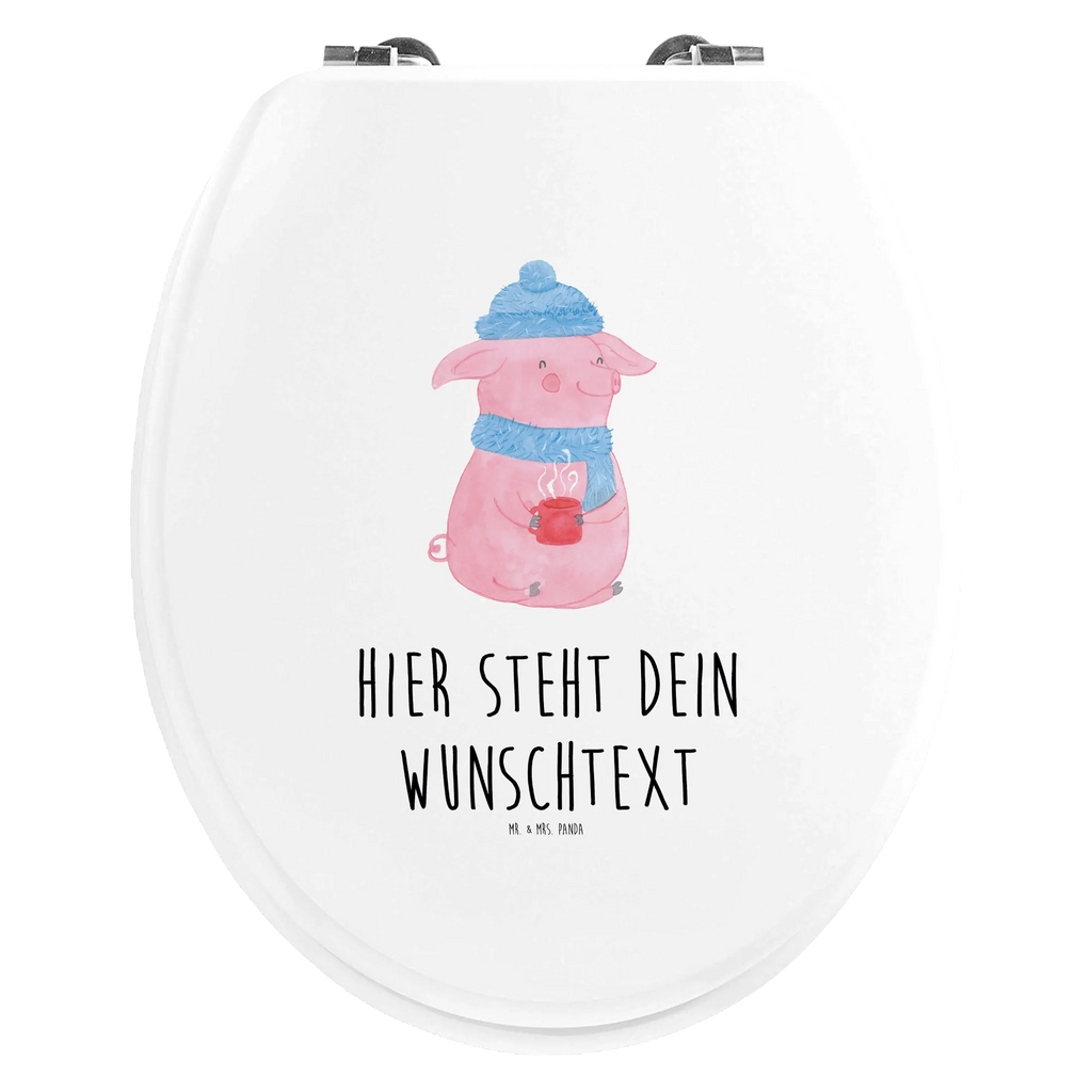 Personalisierter WC Sitz Motiv Lallelndes Glühschwein WC Sitz mit Namen, Toilettendeckel mit Namen, Personalisierte Klobrille, Personalisierter WC-Sitz, Personalisierter Klodeckel, Personalisierter Toilettendeckel, Winter, Weihnachten, Weihnachtsdeko, Nikolaus, Advent, Heiligabend, Wintermotiv, Weihnachtsmarkt, Spruch, Glühwein, Betrunken