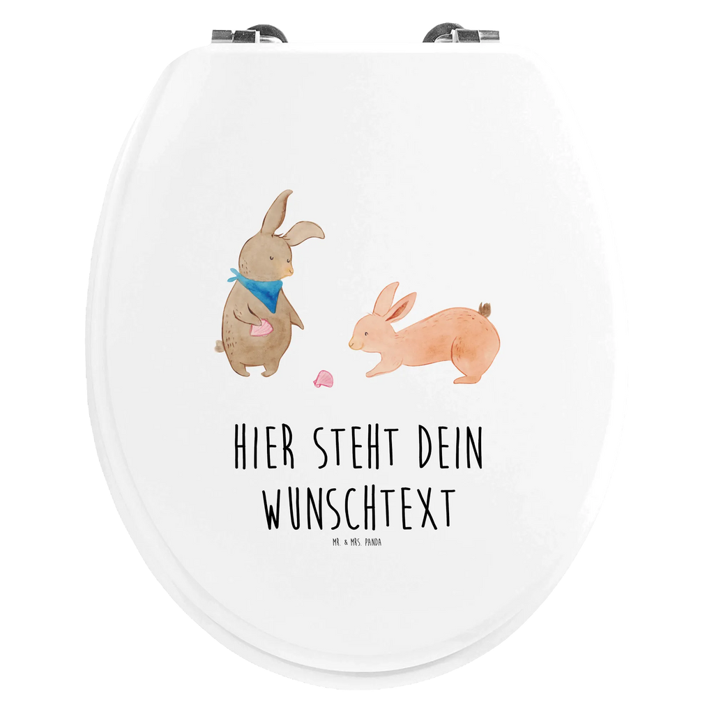Personalisierter WC Sitz Motiv Hasen Muschel WC-Deckel, WC Sitz mit Namen, Toilettendeckel mit Namen, Personalisierter Klodeckel, Personalisierte Klobrille, Personalisierter WC-Sitz, Toilettensitz, Personalisierter Toilettendeckel, Muttertag, Vatertag, Mama, Papa, Oma, Opa, Familie, Schwester, Bruder, Freundinnen, Beste Freundin, Hasen, Muscheln, Muscheln Sammeln, Freundin, Best Friends, Meer, BFF