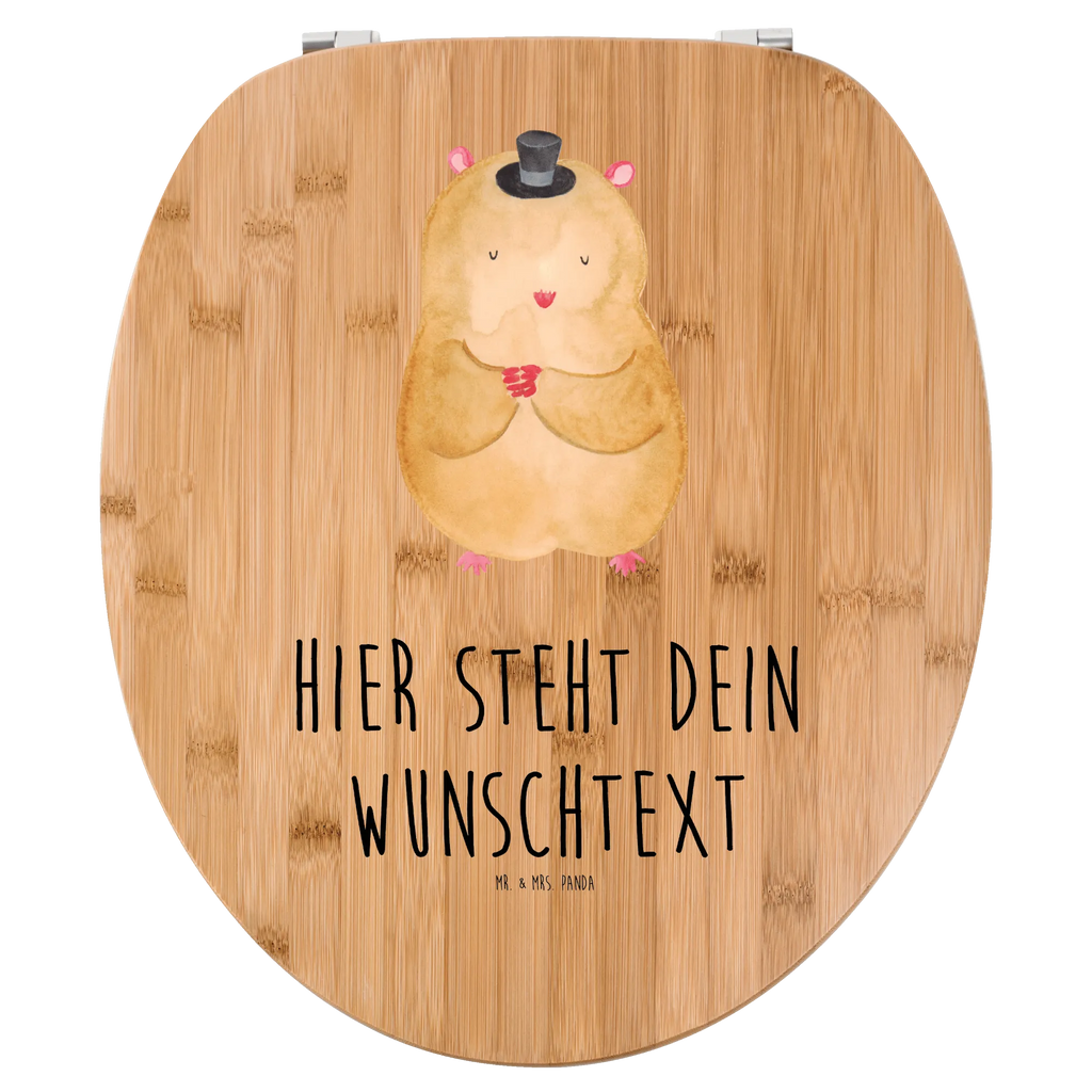 Personalisierter WC Sitz Motiv Hamster mit Hut Personalisierte Klobrille, WC Sitz mit Namen, Personalisierter Toilettendeckel, Toilettendeckel mit Namen, Personalisierter WC-Sitz, Personalisierter Klodeckel, Tiermotive, Gute Laune, lustige Sprüche, Tiere, Zwerghamster, Zauberer, Hut, Magier, Hamster, Zylinder