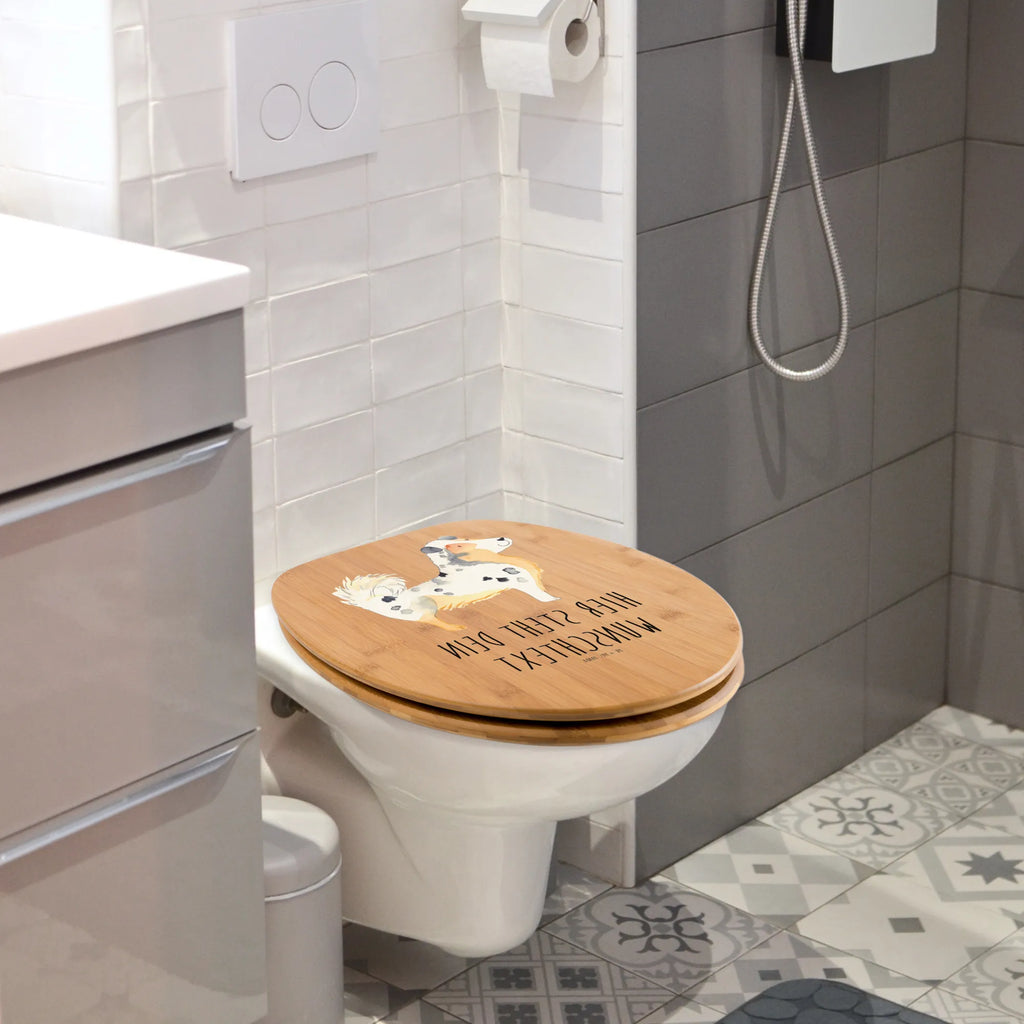 Personalizowany motyw deski WC Pies Owczarek australijski Pies, motyw psa, zwierzę domowe, rasa psa, miłośnik zwierząt, właściciel psa, powiedzenia