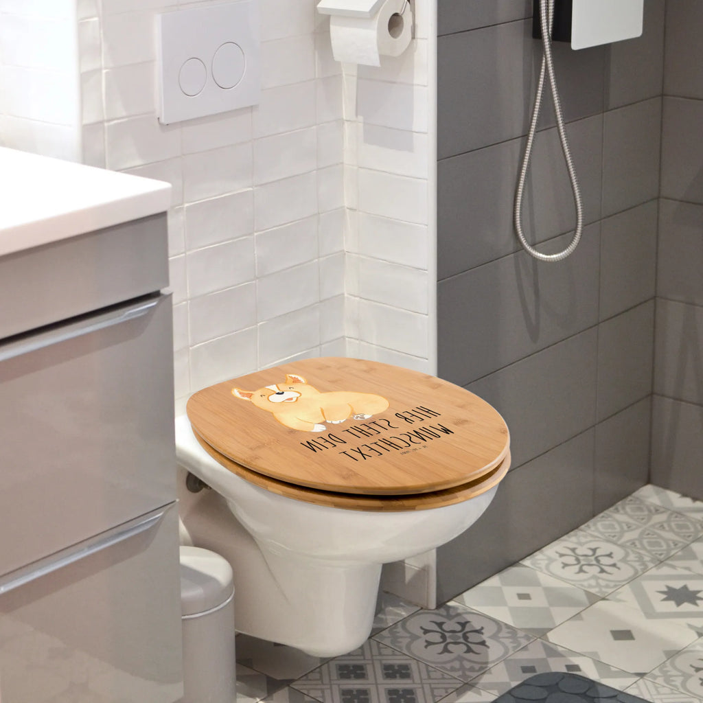 Personalized Toilet Seat Design Corgi dog, mutt, hound, woof, dog mama, dog breed, love dogs, love for dogs, dog decorative items, bag with dog print, funny gifts for dog owners, what do you give a dog lover, Christmas gifts for dogs, gifts for dogs, dog sayings, british, Welsh Corgi Pembroke, motivation, sayings, dog's sayings, Corgi, saying, joy of life