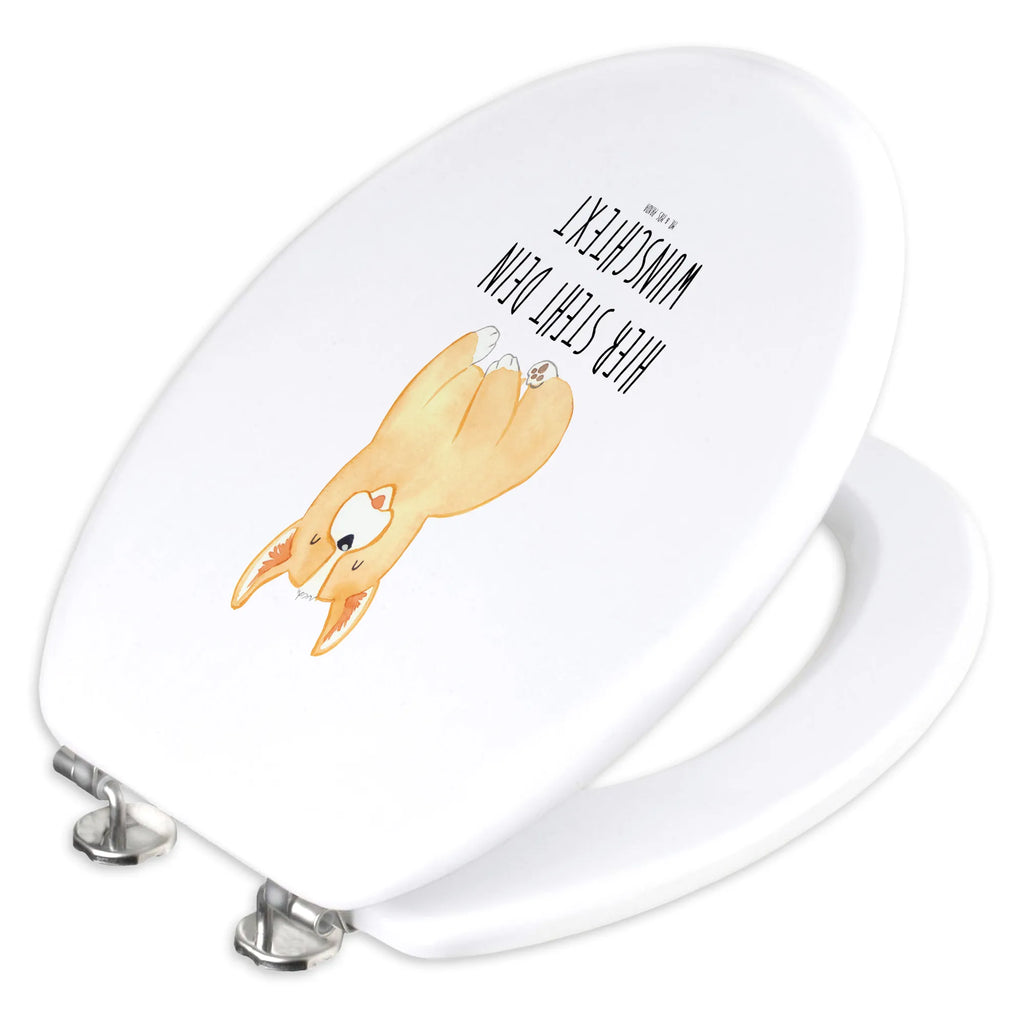 Personalized Toilet Seat Design Corgi dog, mutt, hound, woof, dog mama, dog breed, love dogs, love for dogs, dog decorative items, bag with dog print, funny gifts for dog owners, what do you give a dog lover, Christmas gifts for dogs, gifts for dogs, dog sayings, british, Welsh Corgi Pembroke, motivation, sayings, dog's sayings, Corgi, saying, joy of life